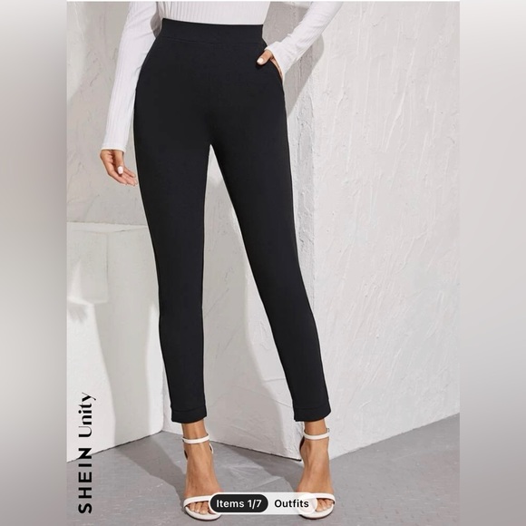 Basic Black Pants - Picture 2 of 2